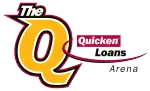 Ehemaliges Logo der Quicken Loans Arena