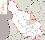 Lage der Gemeinde Rättvik