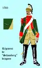 Régiment de Schomberg dragons  1763 bis 1776