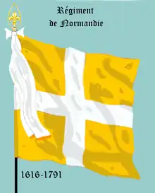 Régiment de Normandie 1616 bis 1791