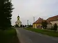 Blick auf die römisch-katholische Kirche