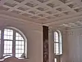 Kassettendecke in der Eingangshalle
