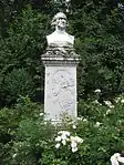 Mörike-Denkmal von Wilhelm Rösch in Stuttgart