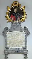Epitaph des Christian August von Friesen