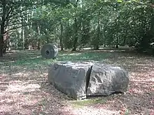 Granitstein in Alt-Oberbolheim