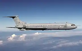 VC10 K3 über der Nordsee, 2000