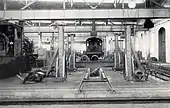 Die Lokrichthalle um 1910