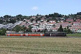 Zug des RBS in Stettlen (2009)