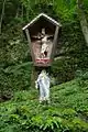 Wegkreuz mit der schmerzhaften Muttergottes