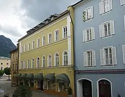 Ostfassade an der Poststraße