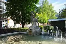 Zentaurenbrunnen in Bad Reichenhall