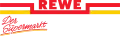 Rewe-Korbband-Logo, mit Zusatz Der Supermarkt