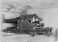 RML 10 inch 18 ton gun
