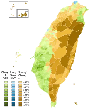 Mehrheiten nach Stadt- und Landgemeinden