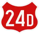 Drum național 24D