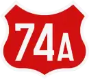 Drum național 74A
