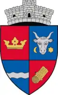 Wappen von Câmpulung la Tisa