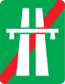 Ende der Autobahn