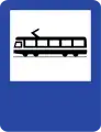 Straßenbahnhaltestelle