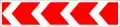 1.34.2Richtungstafeln in Kurven (links)