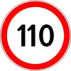 Höchstgeschwindigkeit (110 km/h)