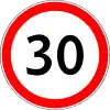 Höchstgeschwindigkeit (30 km/h)