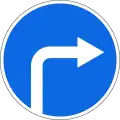 4.1.2Vorgeschriebene Fahrtrichtung – rechts
