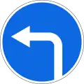 4.1.3Vorgeschriebene Fahrtrichtung – links