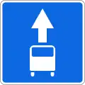 5.14Busfahrstreifen