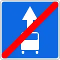 5.14.1Ende des Busfahrstreifens
