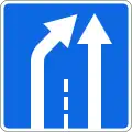 5.15.6Ende des Zusatzfahrstreifen links