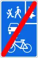 5.40Ende der Fahrradstraße