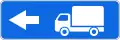 6.15.3Wegweiser für Lastkraftwagen (links)
