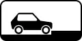 8.6.5Parken quer auf Fahrbahn (vorwärts)
