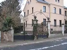 Einfriedung Villa Jungk