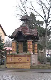 Gartenpavillon in der Pestalozzistraße 5