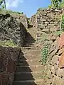 Treppe im Goldenen Wagen