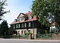 Doppelwohnhaus Waldstraße 30, Wettinstraße 1