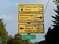 Verkehrsknotenpunkt Eich