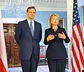 Treffen der Außenminister der USA und Polens, 2009