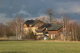 Blick auf den Radiborer Bahnhof (2016)