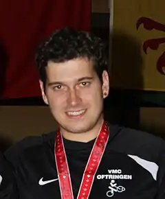 Rafael Stadelmann nach der SM 2011
