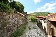 Gasse im Ortskern