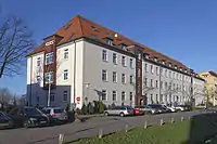 Ehemaliges Stabsgebäude nach der Konversion