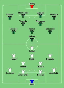 Aufstellung Raja Casablanca gegen AS Vita Club