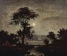 Ralph Albert Blakelock: Mondlicht, 1885