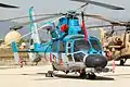 Ein Eurocopter AS 565 Atalef Seeaufklärungs-Hubschrauber auf der Ramat David Airbase