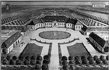Schloss Randau um 1790