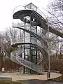 Treppenturm im Kurpark