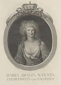 Maria Amalia Augusta Kurfürstin von Sachsen